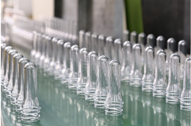 寶捷PET注塑機透明無色瓶坯解決方案